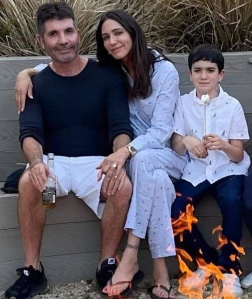 Simon Cowell pictured with fiancée and son after fans concerned