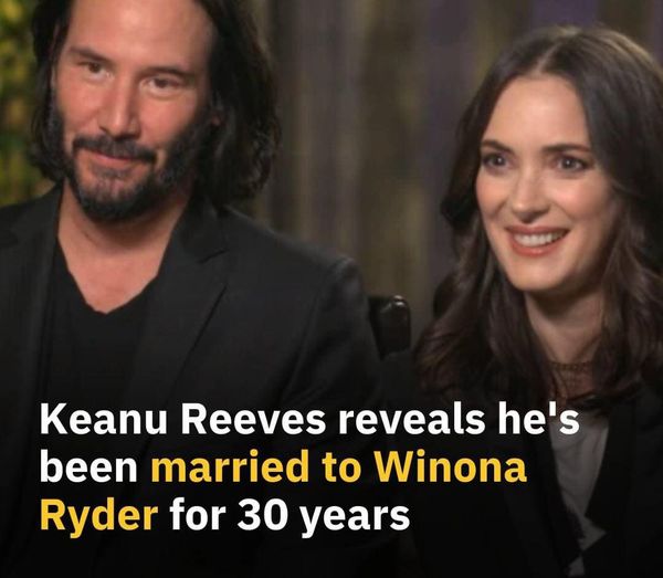 Keanu Reeves Reveals His 30-Year Secret Marriage To Winona Ryder.