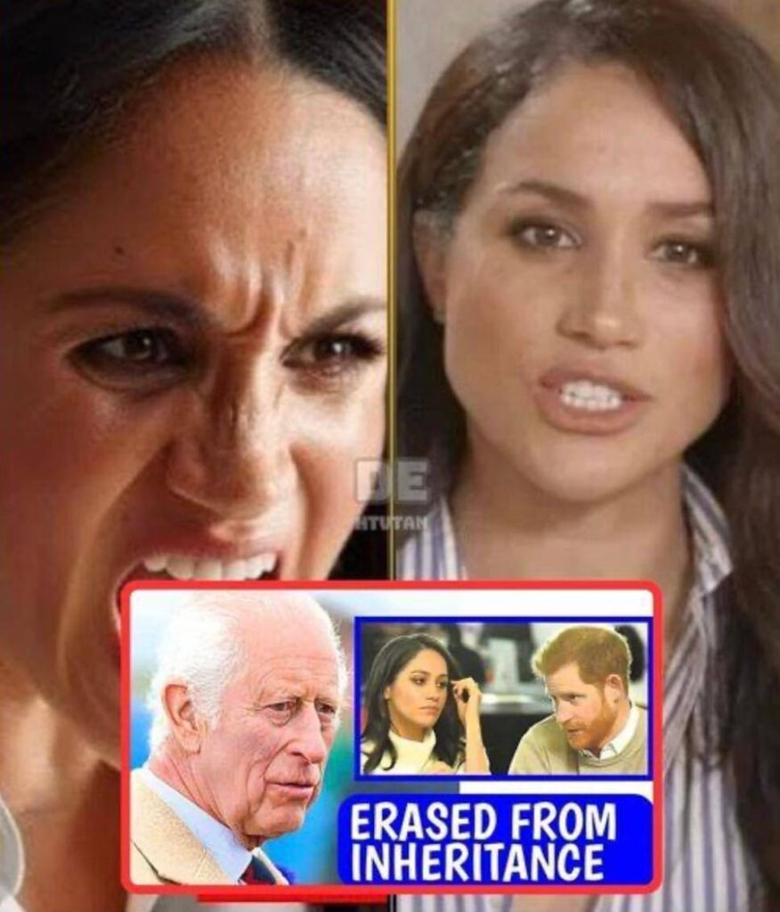 Did King Charles remove Meghan Markle’s title and withhold her name from Harry’s $10 million inheritance after the divorce? 