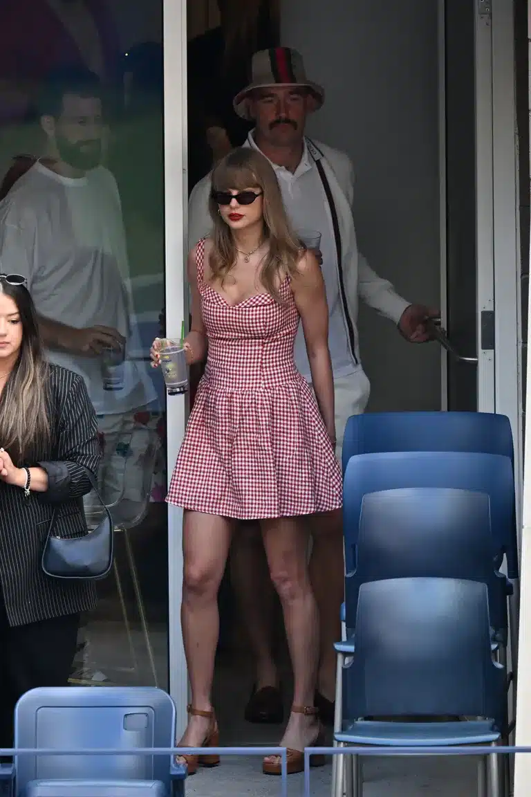 US Open Buzz: Viewers Say Taylor Swift, 34, Looks ‘Pregnant’ after Seeing Her Belly in a Bodice Dress