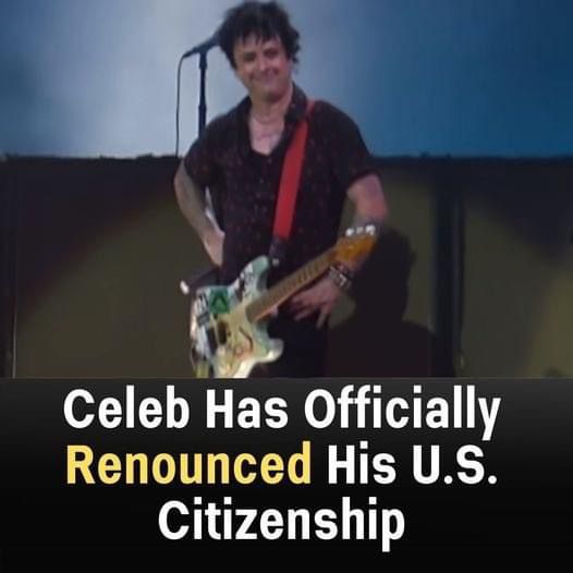 Another famous celebrity makes headlines renouncing citizenship – Find out where he’s headed next now!