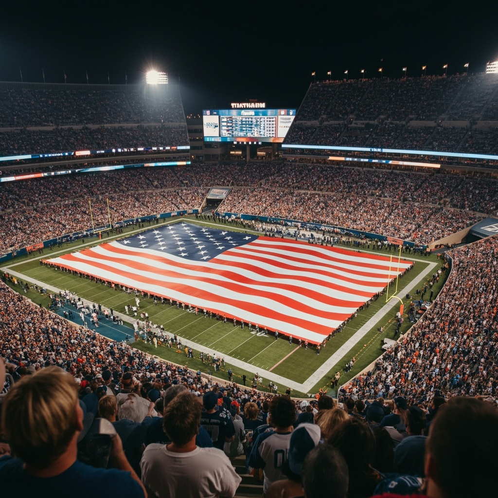 Why sports events start with the National Anthem